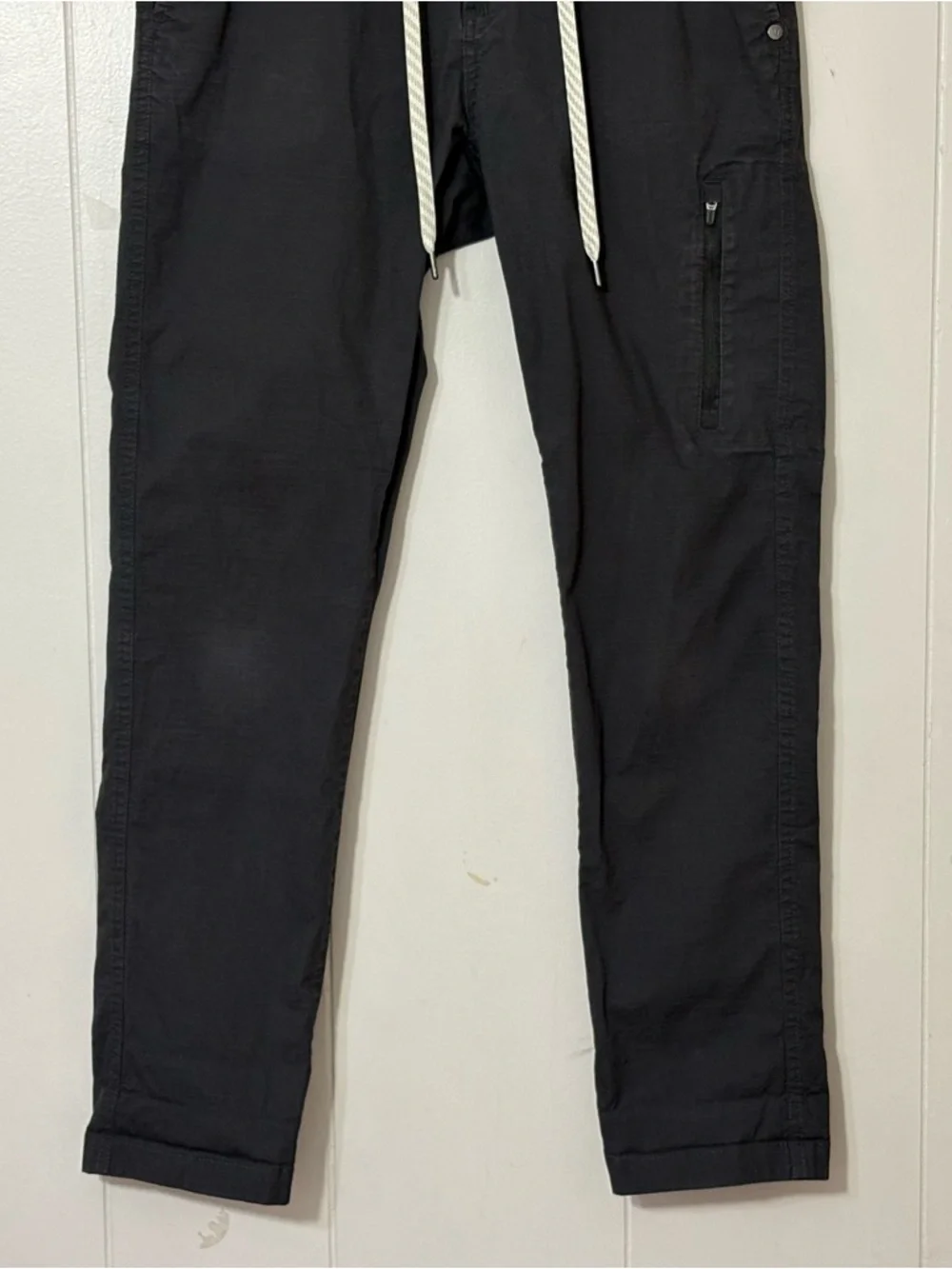 Vuori Ripstop Pants Womens Gray Jogger Hiking Travel Size Small S Drawstring - Picture 8 of 11